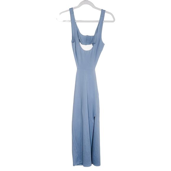 Lovers + Friends Titus Midi Dress Baby Blue - Picture 4 of 10